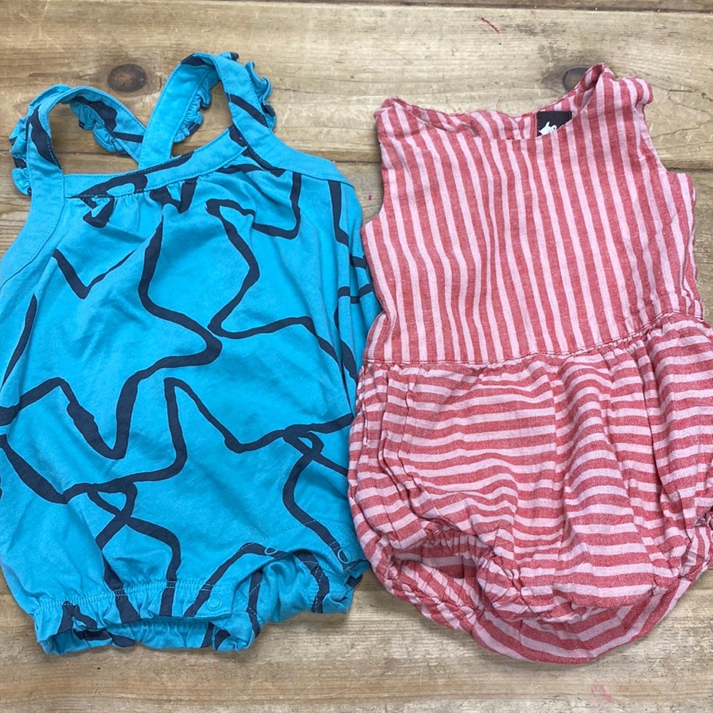Tea baby rompers.